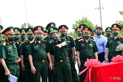  Bộ Quốc phòng kiểm tra công tác chuẩn bị Giao lưu hữu nghị quốc phòng Việt Nam - Campuchia lần thứ nhất