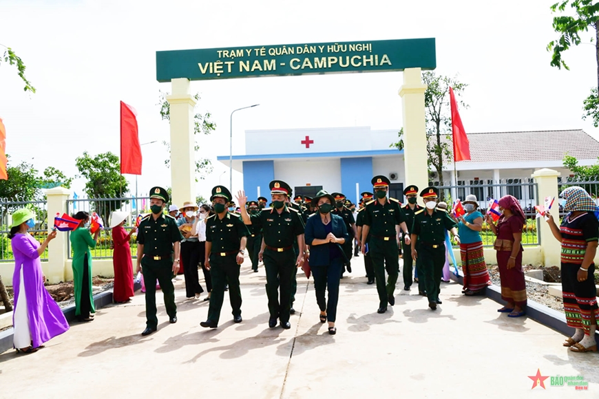 Bộ Quốc phòng kiểm tra công tác chuẩn bị Giao lưu hữu nghị quốc phòng Việt Nam - Campuchia lần thứ nhất