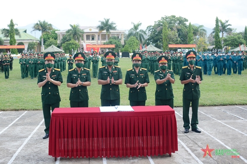 Bộ CHQS tỉnh Khánh Hòa phát động thi đua cao điểm kỷ niệm 75 năm Ngày Thương binh-Liệt sĩ