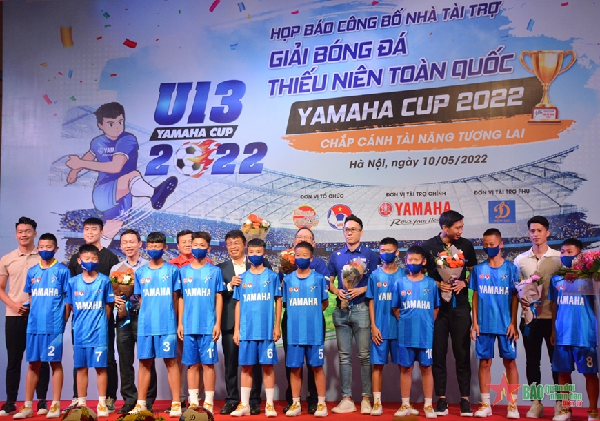 37 đội bóng tranh tài Giải bóng đá thiếu niên toàn quốc 2022