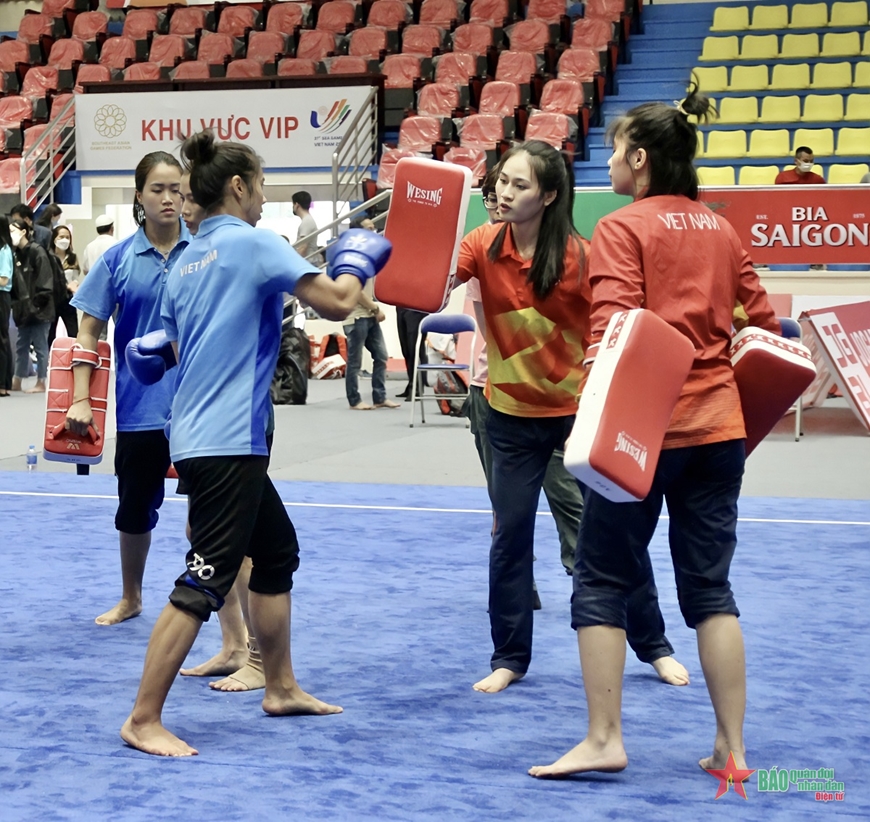SEA Games 31: Wushu tán thủ sẵn sàng “săn vàng”