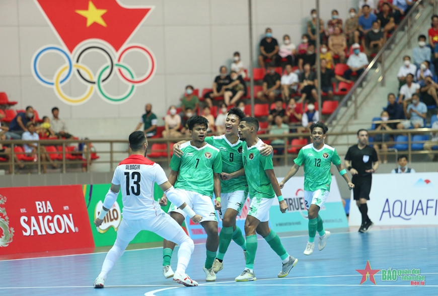 Hòa Indonesia, futsal Việt Nam gặp khó tại SEA Games 31