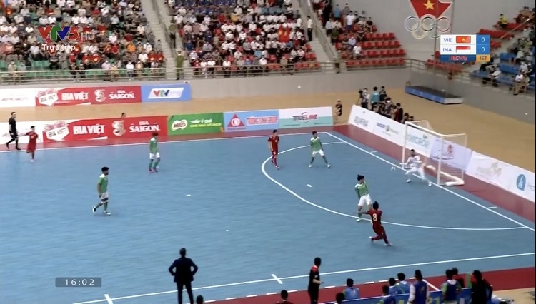 Hòa Indonesia, futsal Việt Nam gặp khó tại SEA Games 31