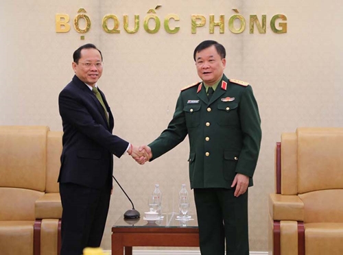Hợp tác quốc phòng đóng góp nhiều vào sự phát triển của quan hệ Việt Nam - Campuchia