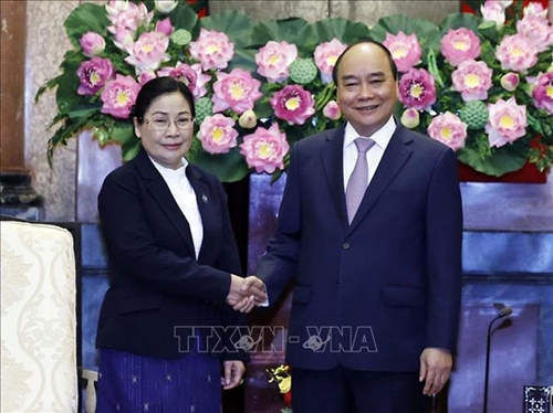  Chủ tịch nước Nguyễn Xuân Phúc tiếp Chánh án Tòa án Nhân dân Tối cao 