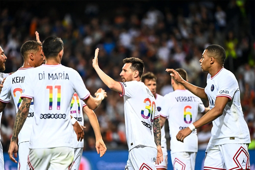 Messi lập cú đúp, PSG thắng đậm tại Ligue 1