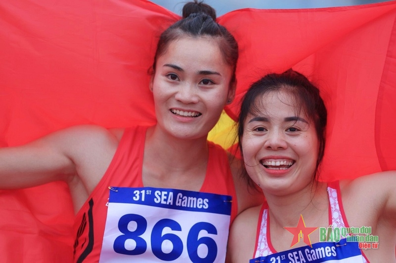 SEA Games 31: Tuyển thủ quân đội Nguyễn Văn Lai giành huy chương vàng