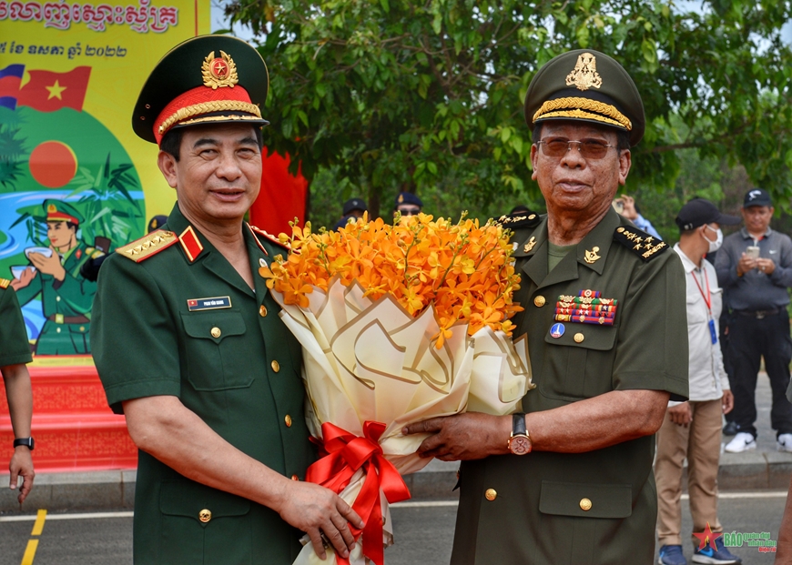 Các hoạt động Giao lưu hữu nghị quốc phòng biên giới Việt Nam-Campuchia lần thứ nhất tại tỉnh Bình Phước