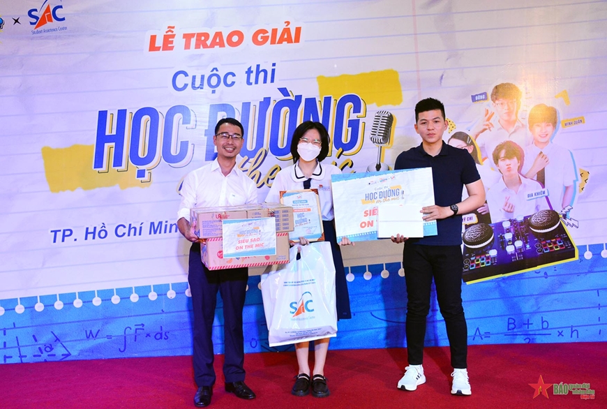 Trao giải cuộc thi “Học đường On the Mic” lần thứ nhất