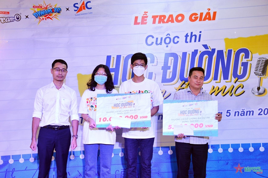 Trao giải cuộc thi “Học đường On the Mic” lần thứ nhất