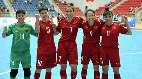 Kết quả Futsal nữ SEA Games 31: Việt Nam chiến thắng Malaysia 4-1