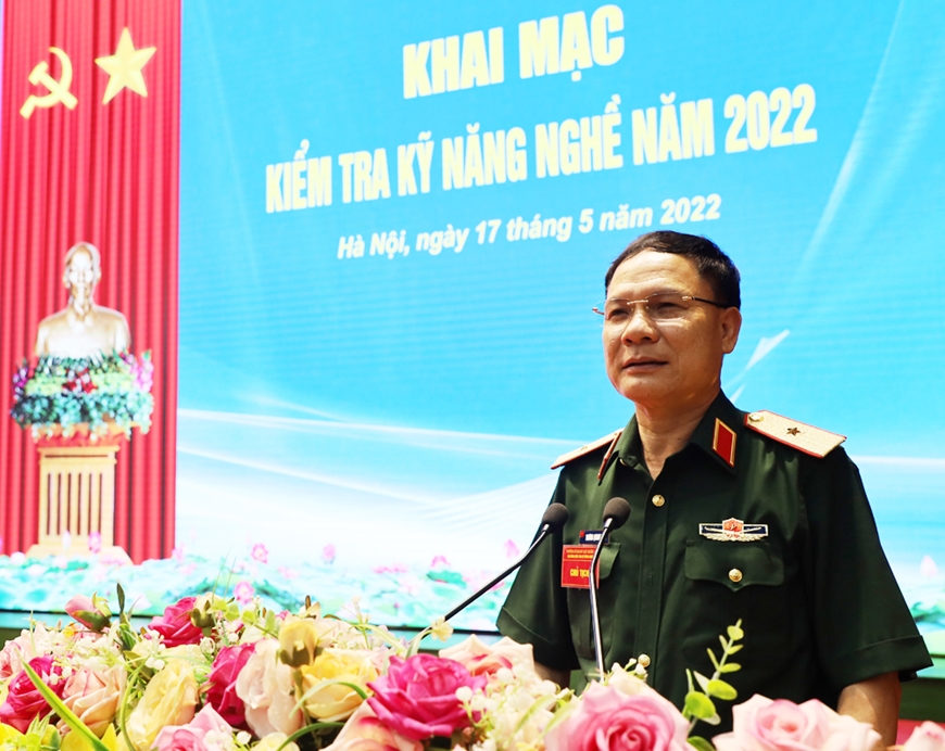 Trường Sĩ quan Lục quân 1 khai mạc kiểm tra kỹ năng nghề năm 2022