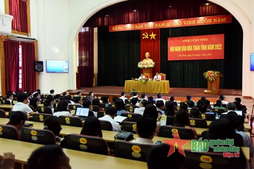 Hà Tĩnh tổ chức Hội nghị Văn hóa toàn tỉnh