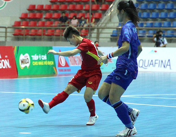 Kết quả futsal nữ SEA Games 31: Đội tuyển futsal nữ Việt Nam giành HCB