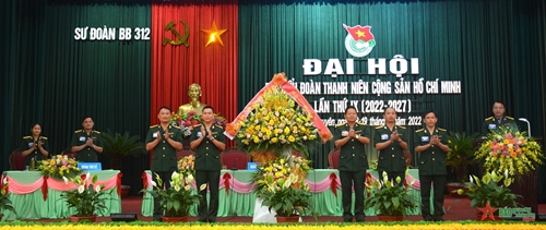 Sư đoàn 312 tổ chức Đại hội đại biểu Đoàn thanh niên Cộng sản Hồ Chí Minh