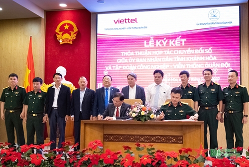 Viettel hợp tác chuyển đổi số cho tỉnh Khánh Hòa