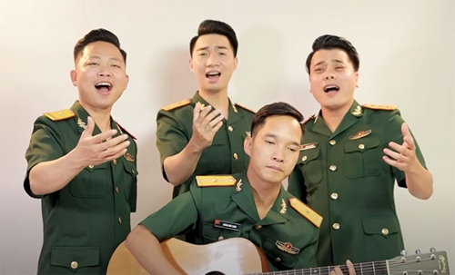 Ca sĩ quân đội với liên khúc hát về Bác Hồ