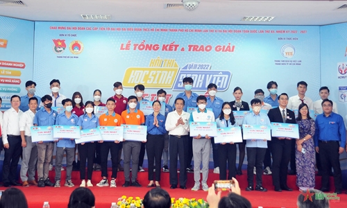 Thành phố Hồ Chí Minh trao giải Hội thi “Học sinh, sinh viên giỏi nghề” năm 2022