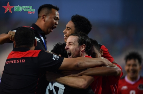 Bóng đá nam SEA Games 31: U23 Indonesia giành Huy chương Đồng sau loạt luân lưu 11m