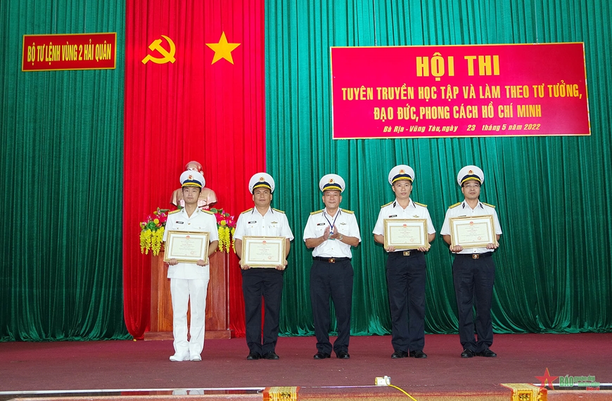 Vùng 2 Hải quân tổ chức hội thi tuyên truyền học tập, làm theo tư tưởng, đạo đức, phong cách Hồ Chí Minh năm 2022 Vùng 2 Hải quân tổ chức hội thi tuyên truyền học tập, làm theo tư tưởng, đạo đức, phong cách Hồ Chí Minh năm 2022