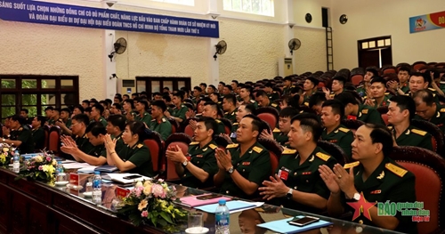 Đoàn cơ sở Đoàn Nghi lễ Quân đội tổ chức Đại hội nhiệm kỳ 2022-2027