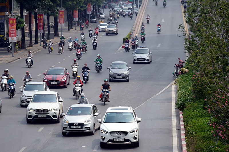 Hà Nội đếm phương tiện giao thông tìm phương án chống ùn tắc