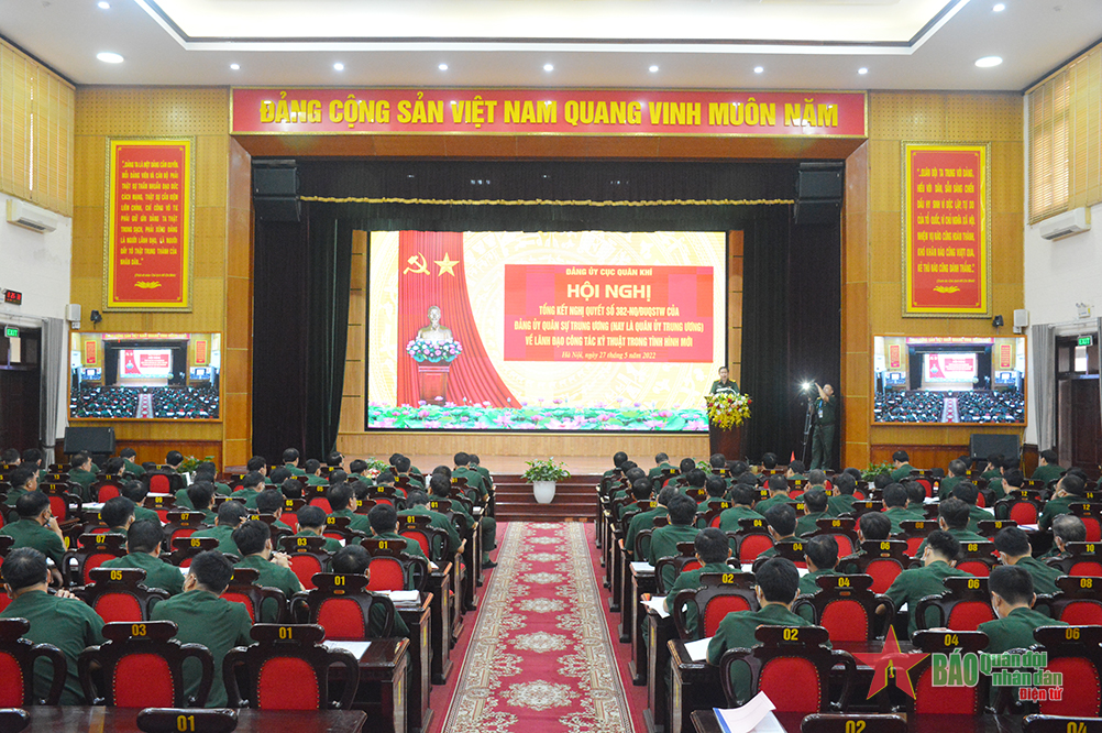 Cục Quân khí tổng kết 15 năm thực hiện Nghị quyết 382