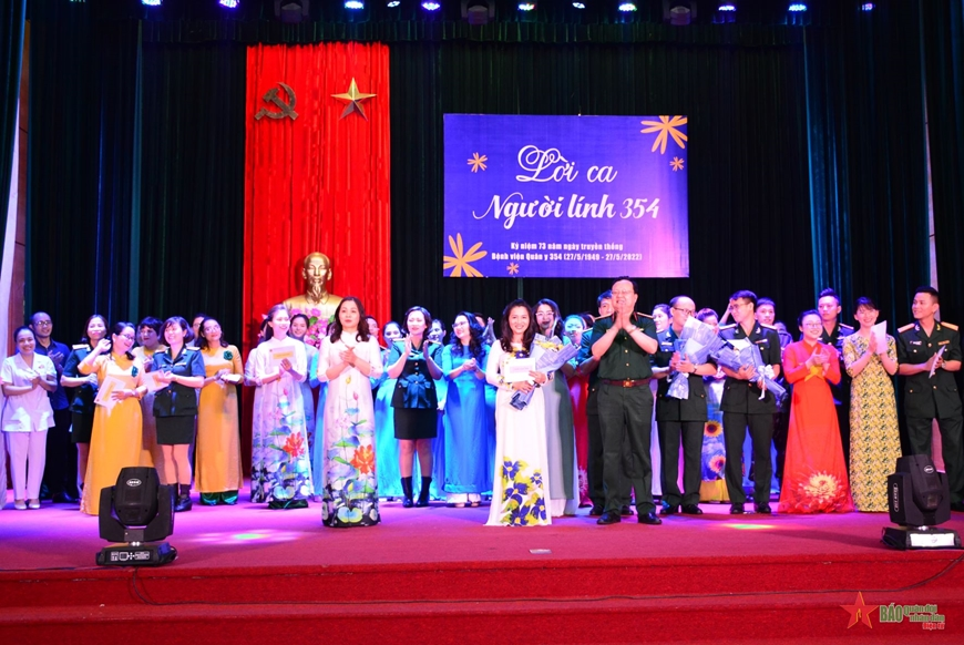 Bệnh viện Quân y 354 tổ chức gặp mặt kỷ niệm 73 năm ngày truyền thống 