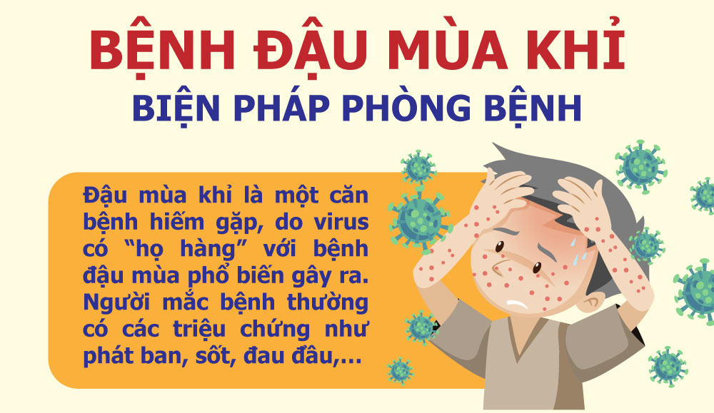 Biện pháp phòng bệnh đậu mùa khỉ 