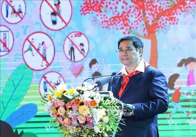 Thủ tướng Chính phủ Phạm Minh Chính dự Lễ phát động Tháng hành động vì trẻ em