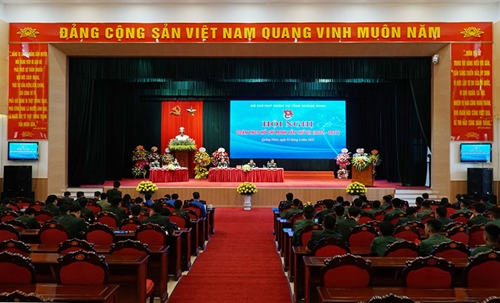 Bộ chỉ huy quân sự tỉnh Quảng Ninh tổ chức Hội nghị Đoàn TNCS Hồ Chí Minh lần thứ VII