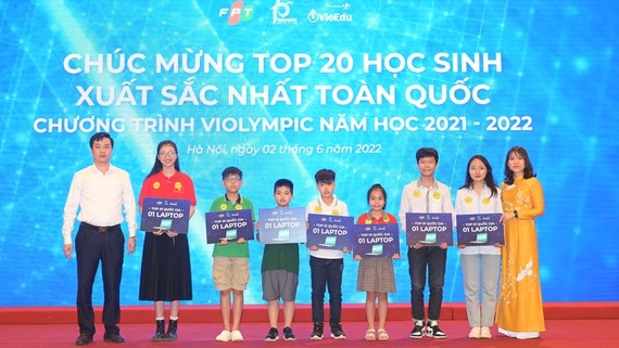 Hơn 7.400 học sinh đoạt giải quốc gia Violympic 2021-2022