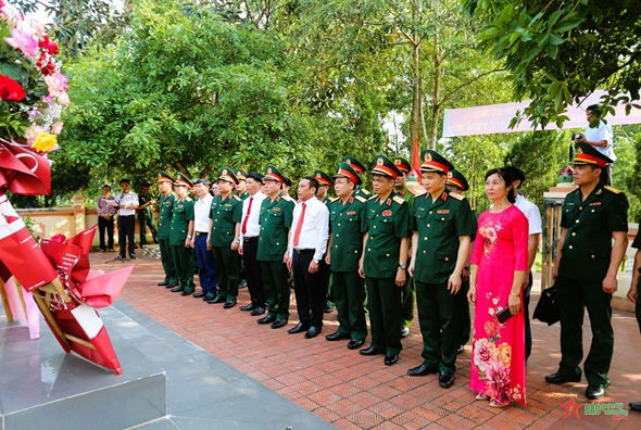 Lễ đón nhận Bằng xếp hạng Di tích quốc gia địa điểm tổ chức lớp huấn luyện đầu tiên, tiền thân Học viện Hậu cần​