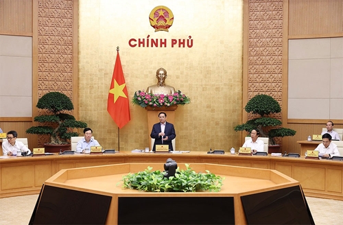 Thủ tướng Chính phủ Phạm Minh Chính chủ trì Phiên họp Chính phủ thường kỳ tháng 5 năm 2022