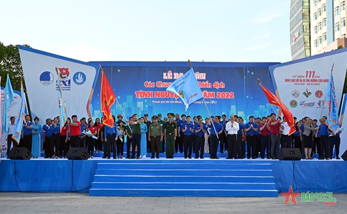 TP Hồ Chí Minh ra quân các chương trình, chiến dịch tình nguyện hè năm 2022
