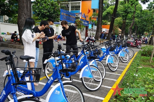 Hà Nội sẽ có khoảng 200 điểm cho thuê xe đạp công cộng