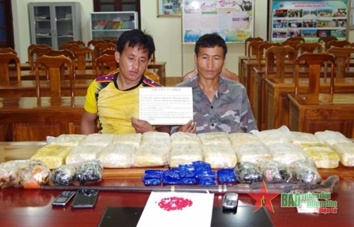Biên phòng Điện Biên: Phá 2 chuyên án, thu giữ lượng lớn ma túy