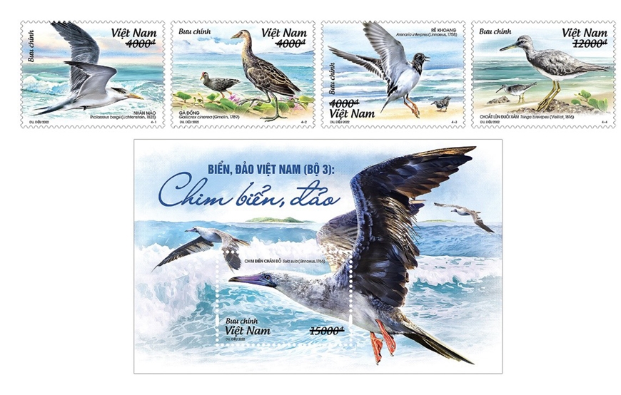 Phát hành bộ tem về "Biển, đảo Việt Nam"