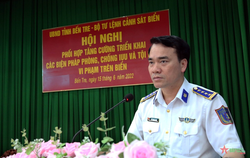 Tăng cường phối hợp triển khai các biện pháp phòng chống IUU và tội phạm, vi phạm trên biển