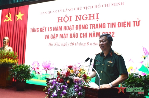 Tổng kết 15 năm hoạt động Trang tin điện tử Ban Quản lý Lăng Chủ tịch Hồ Chí Minh