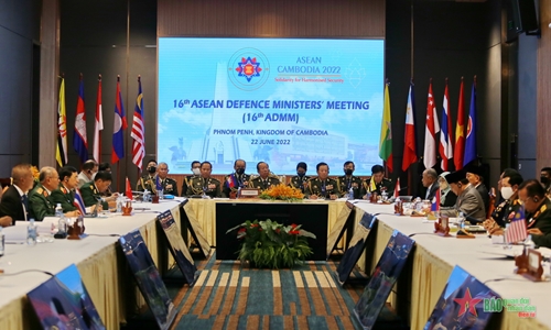 Khai mạc Hội nghị Bộ trưởng Quốc phòng các nước ASEAN lần thứ 16