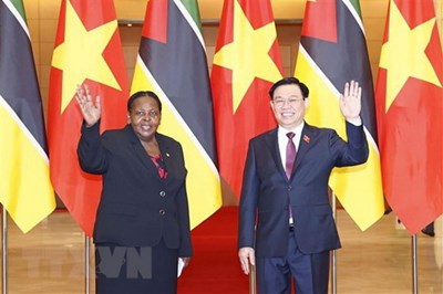 モザンビーク共和国議会議長がベトナム訪問を終了