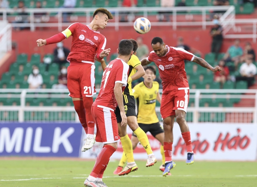 Viettel FC thắng dễ tại trận mở màn AFC Cup 2022