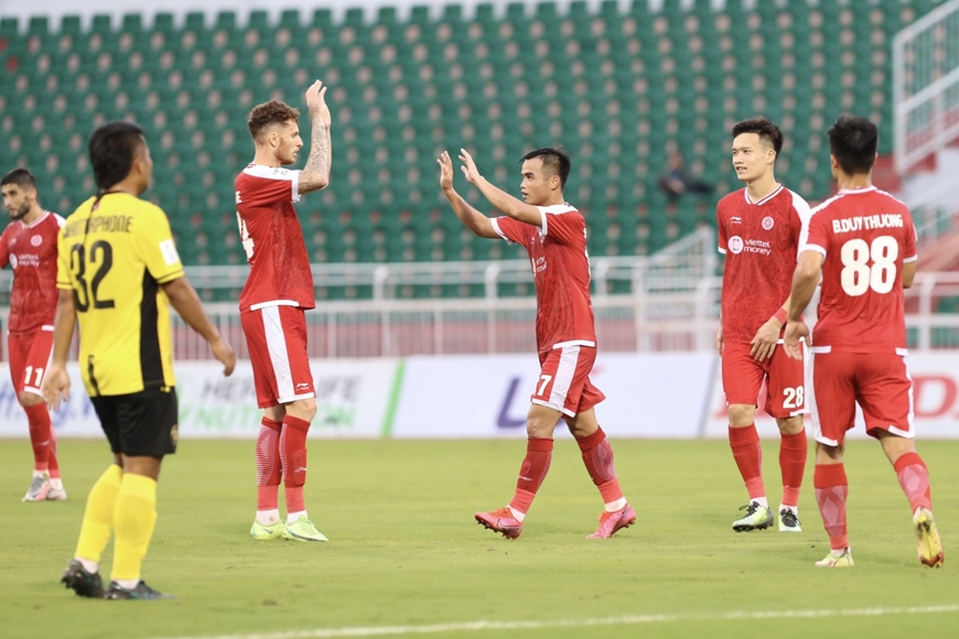 Kết quả AFC Cup 2022: Viettel FC thắng dễ Young Elephants