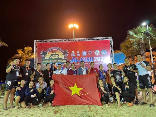 Đội tuyển Jujitsu Việt Nam giành 18 huy chương thế giới