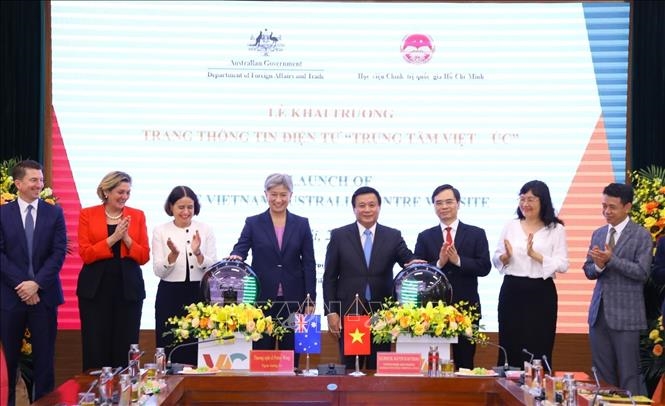 Ra mắt Trang thông tin điện tử Trung tâm Việt-Úc