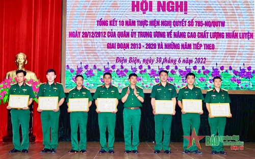 Bộ CHQS tỉnh Điện Biên: Nâng cao chất lượng huấn luyện theo Nghị quyết số 765 của Quân ủy Trung ương