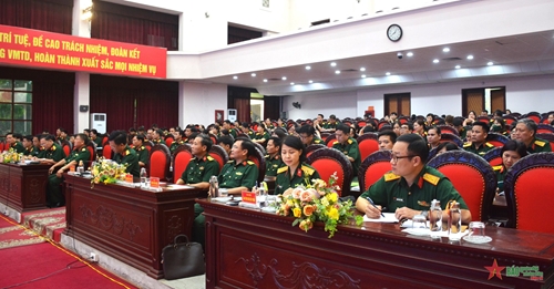 Trường Sĩ quan Lục quân 1 tổ chức hội nghị tập huấn công tác công đoàn