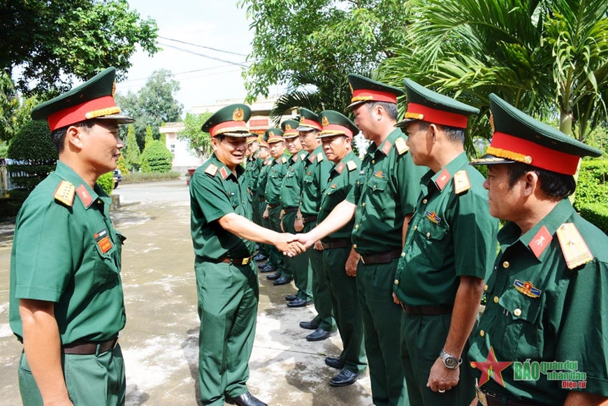 Đoàn công tác Bộ Quốc phòng kiểm tra các đơn vị phía Nam