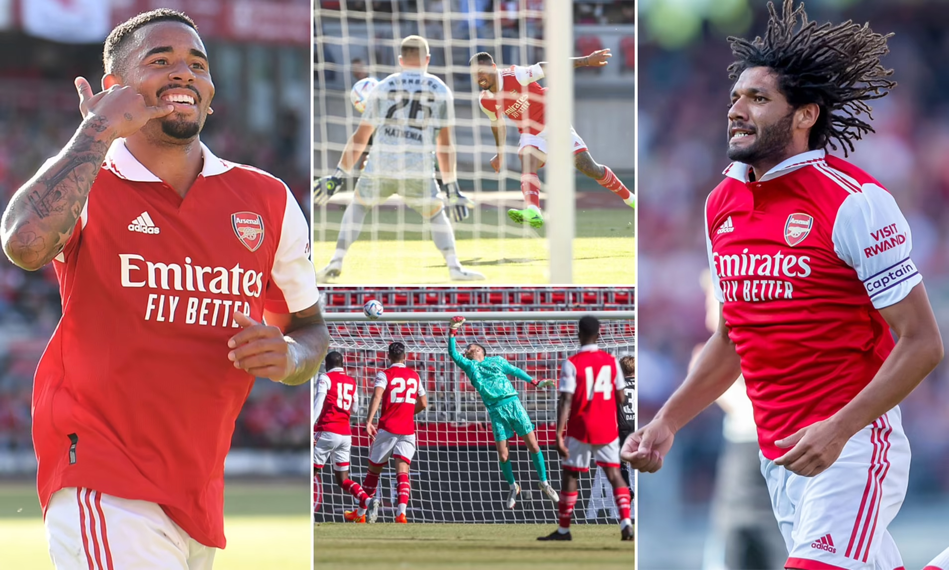 Arsenal thắng trận du đấu đầu tiên tại hè 2022